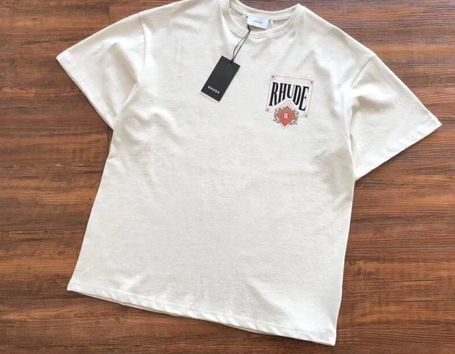 Camiseta Rhude Card 'Vintage White'