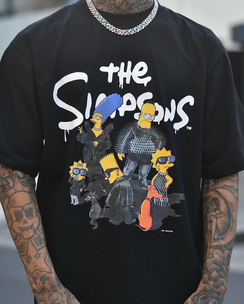 camiseta Balenciaga x The Simpsons Oversized T-Shirt