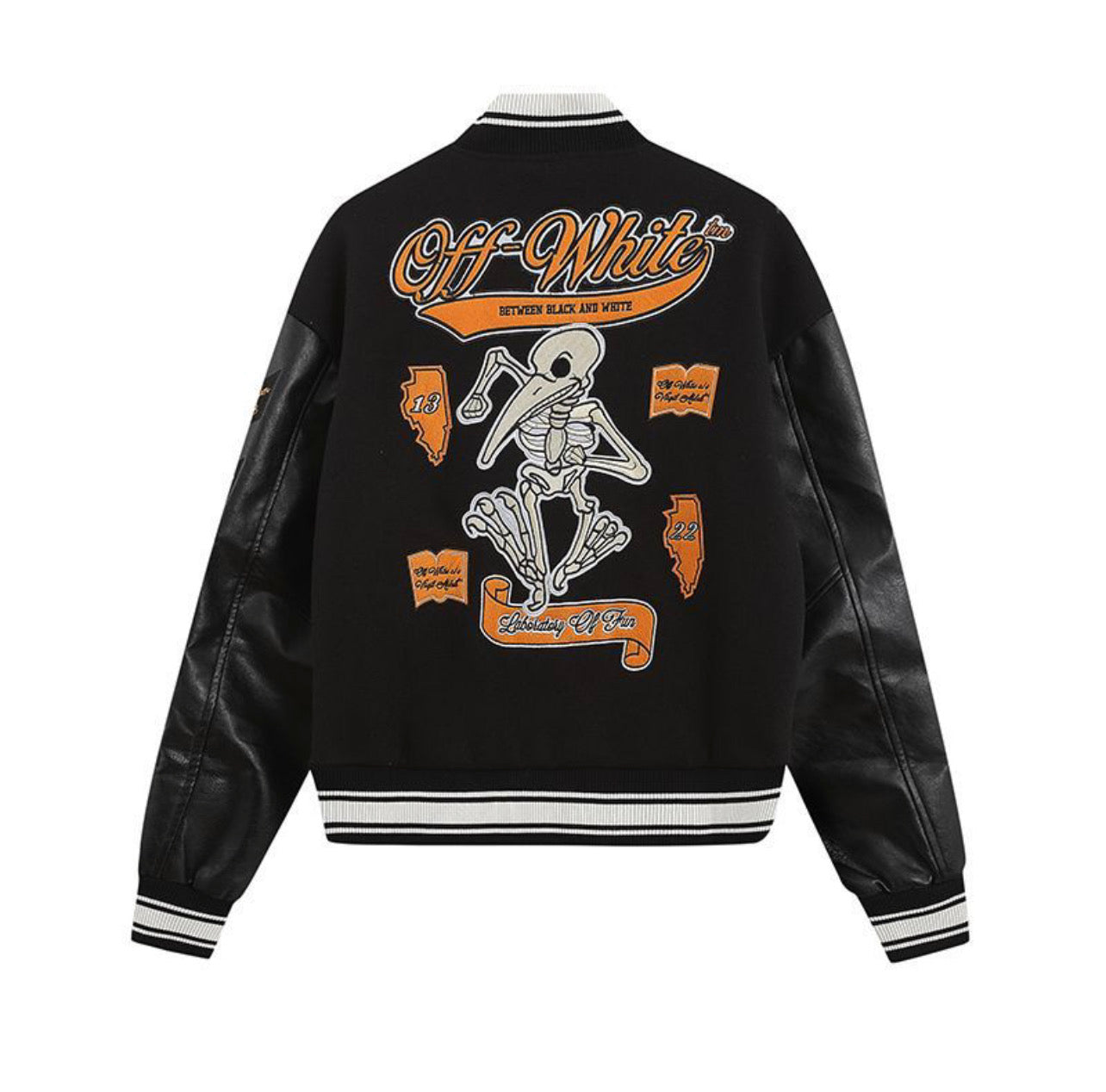 JAQUETA OFF WHITE - DRIP DOS ARTISTAS 