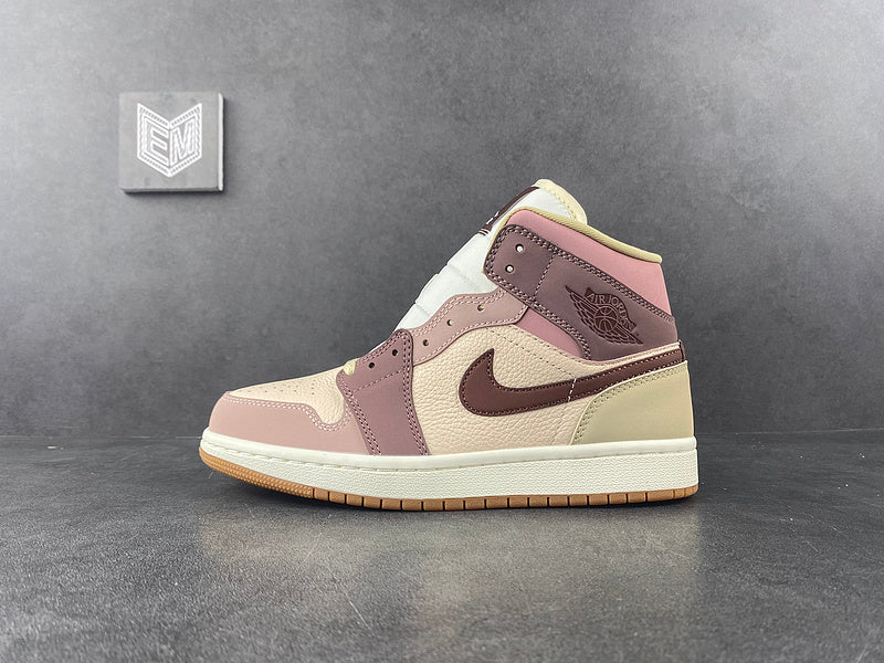 Jordan 1 Mid SE Dark Pony Smoky Mauve - DRIP DOS ARTISTAS 