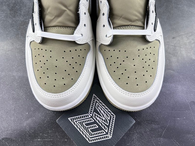 Jordan 1 Retro Low Golf Travis Scott Neutral Olive - DRIP DOS ARTISTAS 