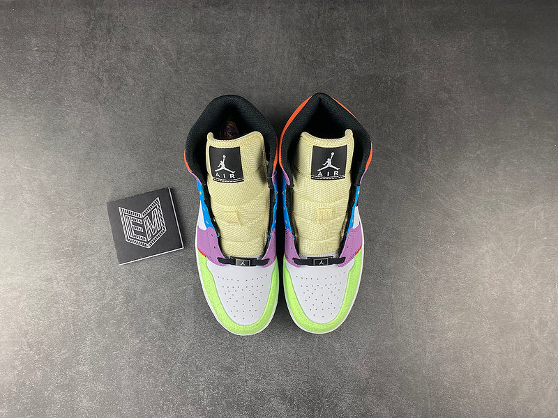 Jordan 1 Mid SE Multi-Color - DRIP DOS ARTISTAS 