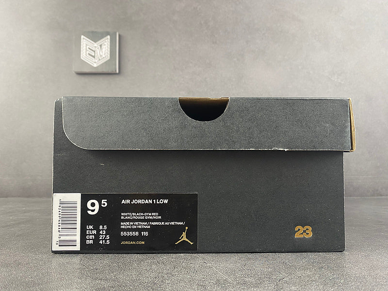 Jordan 1 Low Black Toe - DRIP DOS ARTISTAS 