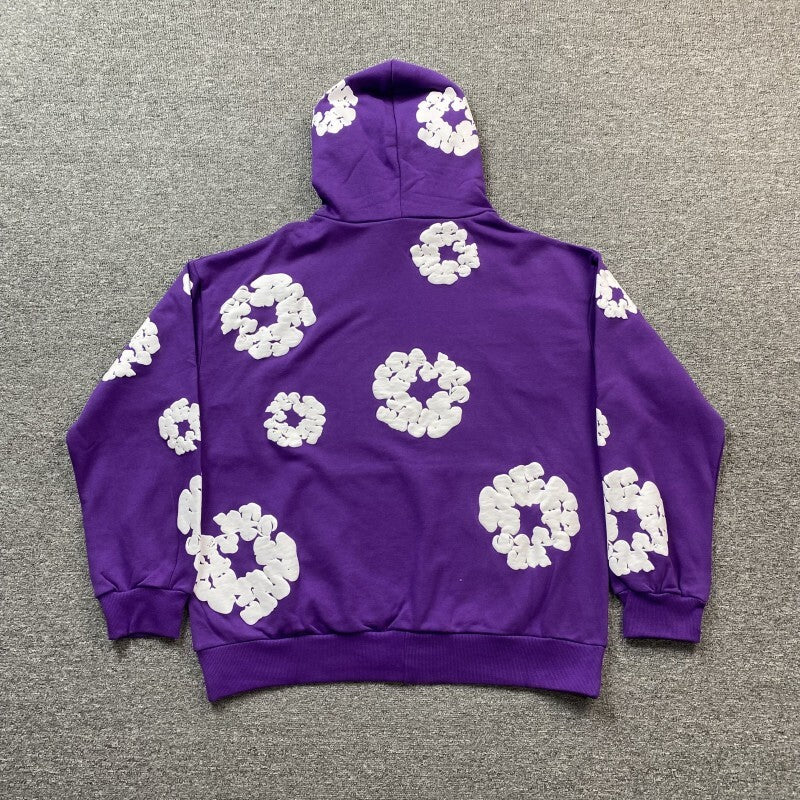 Moletom Denim Tears The Cotton Wreath purple