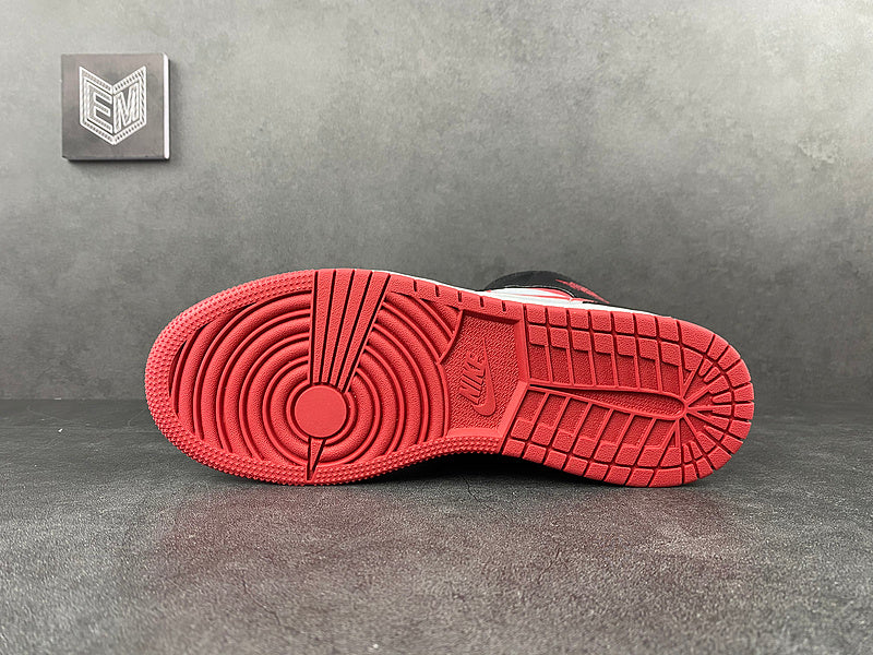 Air Jordan 1 Mid Gym Red Black White - DRIP DOS ARTISTAS 