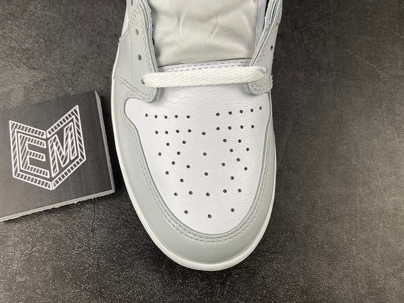 Air Jordan 1 Retro High Zoom White Racer Blue - DRIP DOS ARTISTAS 