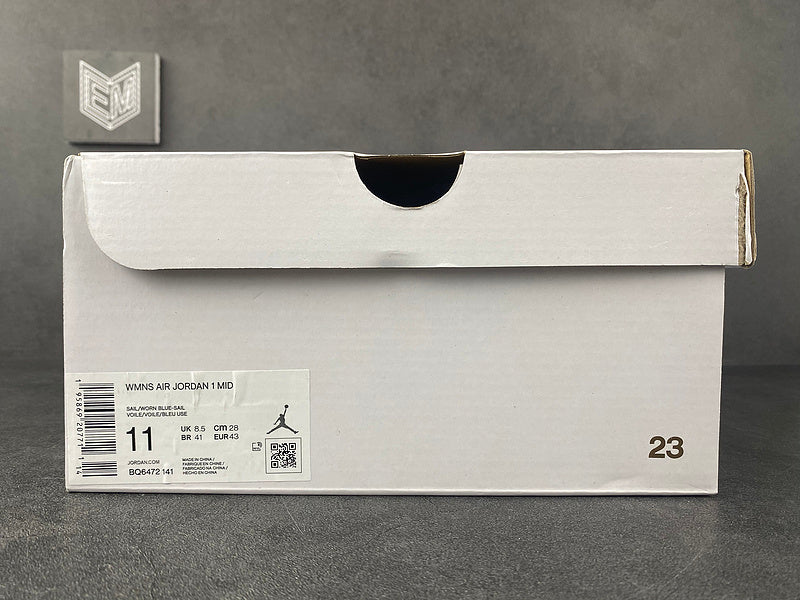 Jordan 1 Mid UNC - DRIP DOS ARTISTAS 