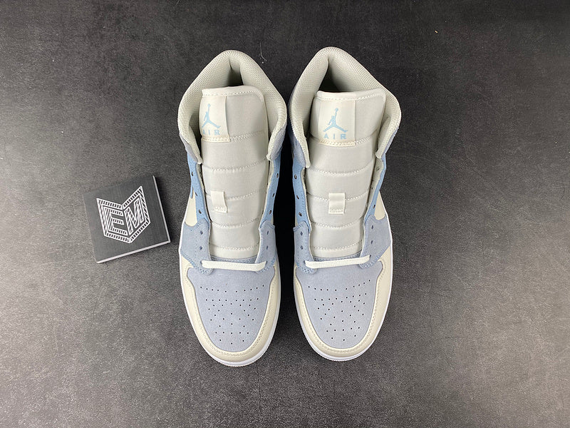 Jordan 1 Mid Mixed Textures Blue - DRIP DOS ARTISTAS 