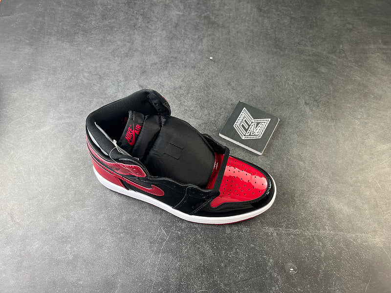 Air Jordan 1 Retro High OG Patent Bred - DRIP DOS ARTISTAS 