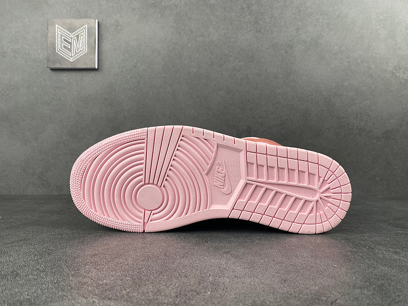 Air Jordan 1 Mid Digital Pink - DRIP DOS ARTISTAS 