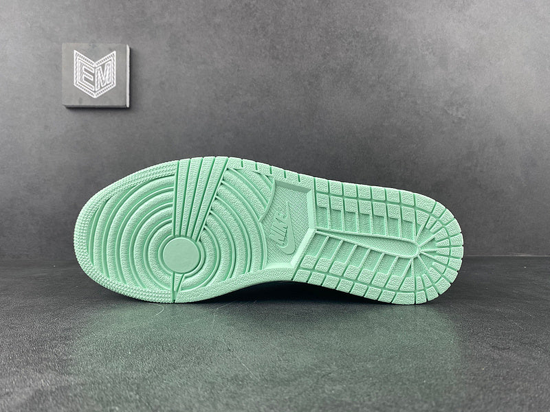 Jordan 1 Mid Mystic Navy Mint Foam - DRIP DOS ARTISTAS 