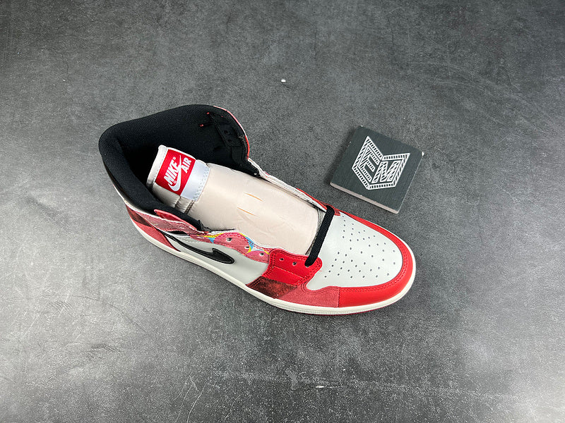 Air Jordan 1 Retro High OG Spider-Man Across The Spider Verse - DRIP DOS ARTISTAS 