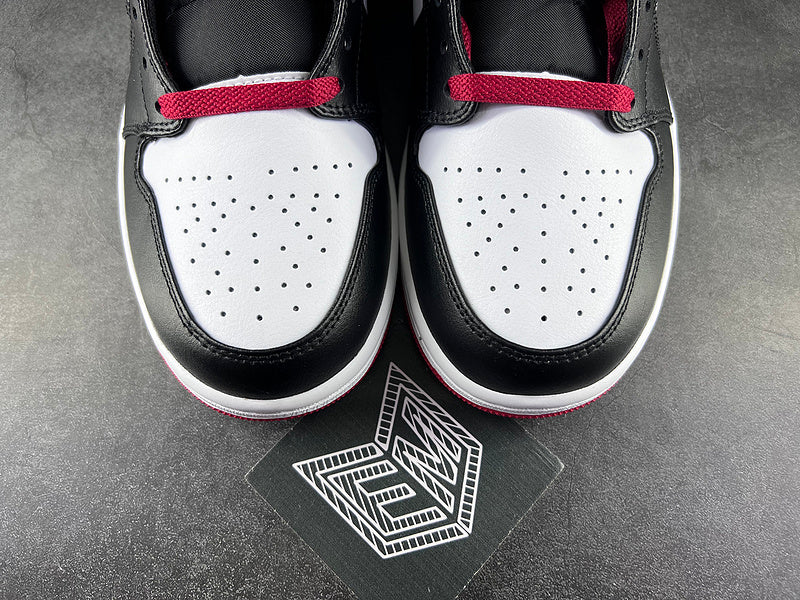 Air Jordan 1 Mid Gym Red Black Toe - DRIP DOS ARTISTAS 