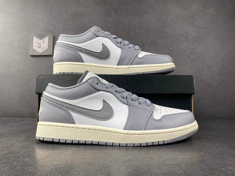 Air Jordan 1 Low Vintage Stealth Grey - DRIP DOS ARTISTAS 