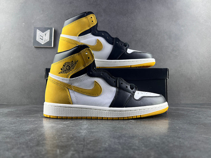 Air Jordan 1 Retro High Yellow Ochre - DRIP DOS ARTISTAS 