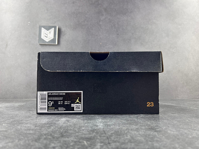 Air Jordan 1 Mid Metallic Orange - DRIP DOS ARTISTAS 