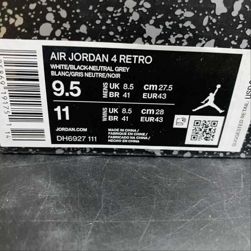 Air Jordan 4 Millitary Black