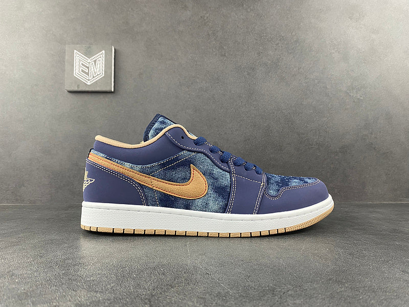 Jordan 1 Low SE Denim - DRIP DOS ARTISTAS 