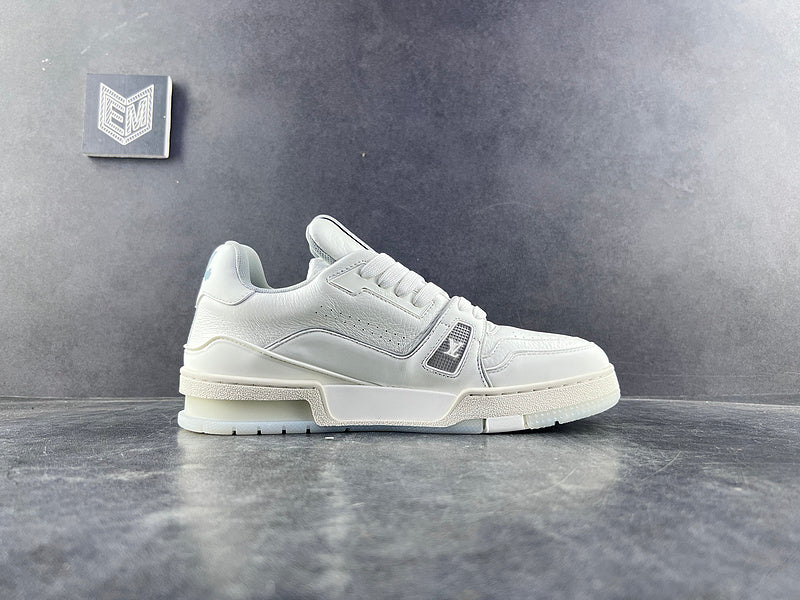 louis vuitton trainner assinatura white - pronta entrega sem box - DRIP DOS ARTISTAS 
