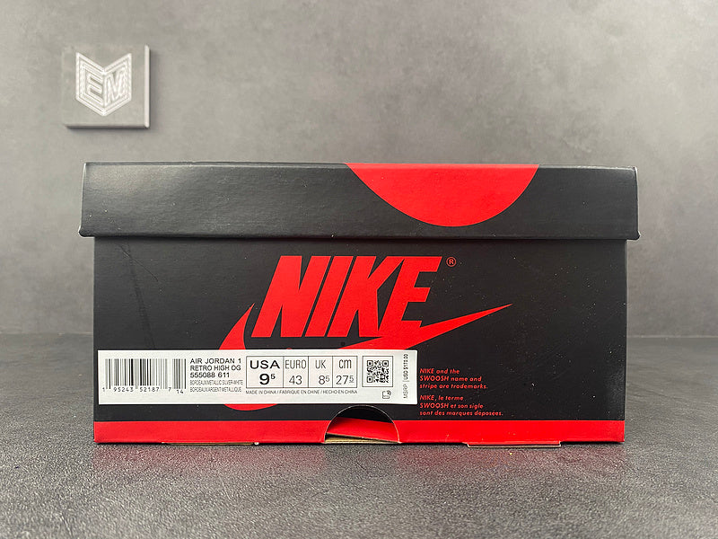 Air Jordan 1 Retro High OG Bordeaux - DRIP DOS ARTISTAS 