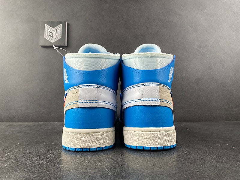 Air Jordan 1 Retro High Off-White University Blue - DRIP DOS ARTISTAS 