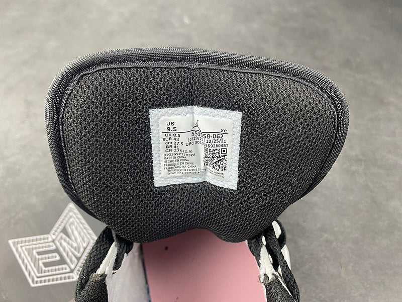 Jordan 1 Low Black Grey Pink - DRIP DOS ARTISTAS 