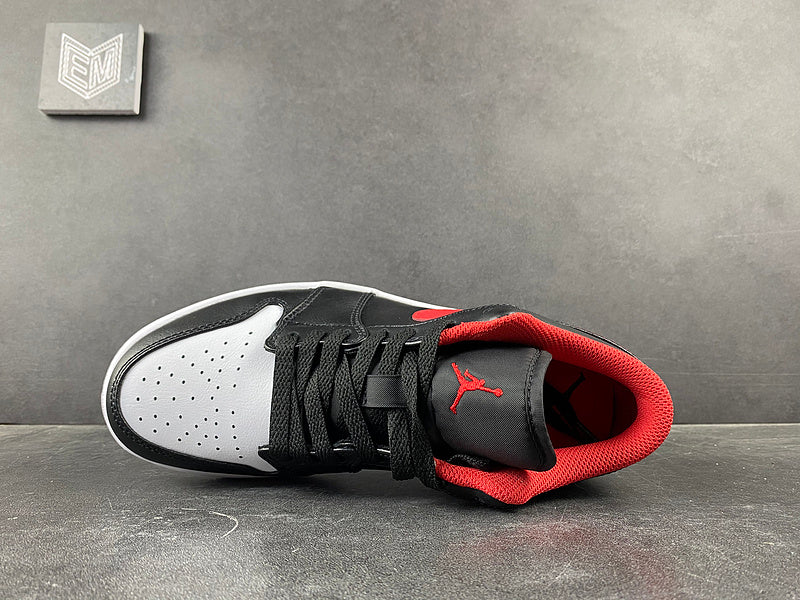 Jordan 1 Low White Toe - DRIP DOS ARTISTAS 