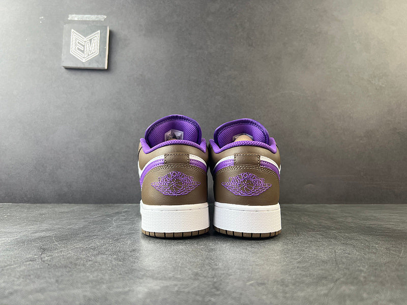 Jordan 1 Low Purple Mocha - DRIP DOS ARTISTAS 