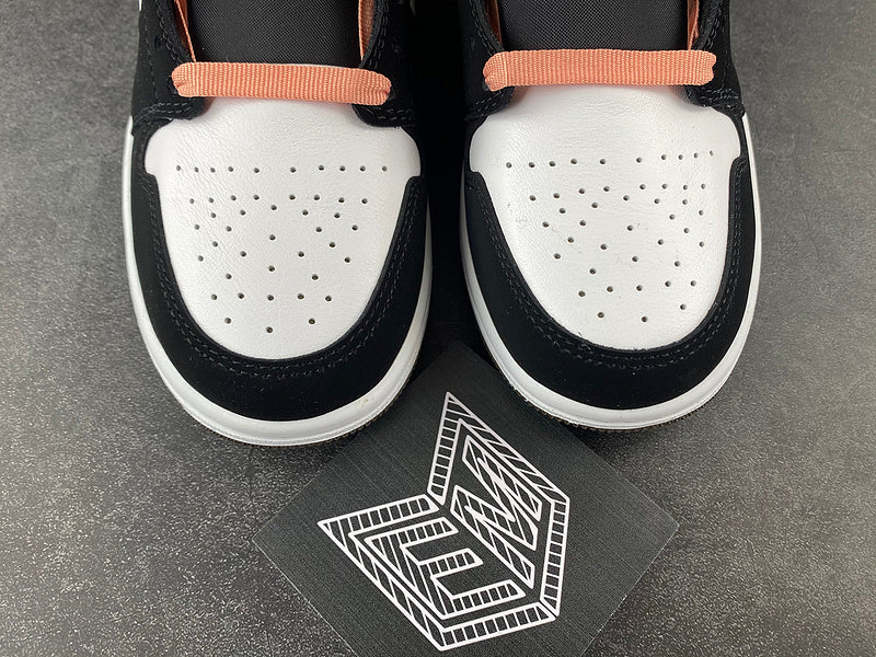 Jordan 1 Mid Peach Mocha - DRIP DOS ARTISTAS 