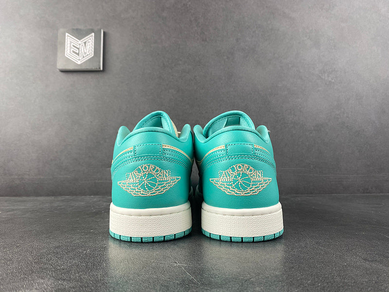 Jordan 1 Low Tropical Teal - DRIP DOS ARTISTAS 