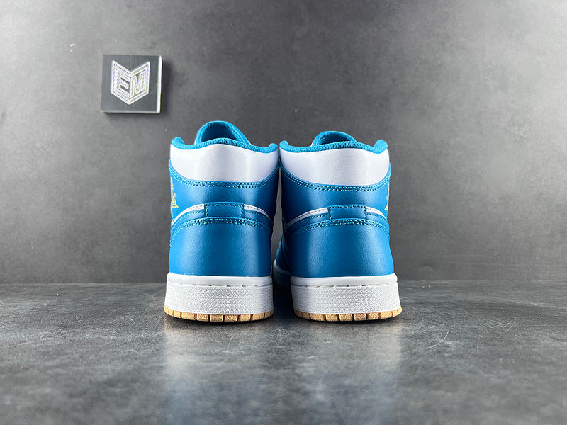 Air Jordan 1 Mid Aquatone - DRIP DOS ARTISTAS 
