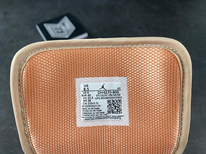 Air Jordan 1 Mid Apricot Orange - DRIP DOS ARTISTAS 