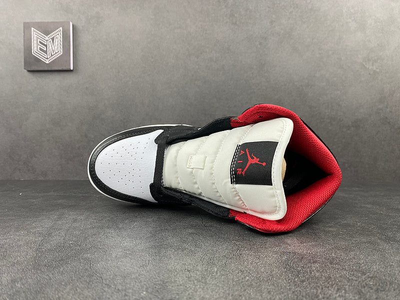 Air Jordan 1 Mid Gym Red Black White - DRIP DOS ARTISTAS 