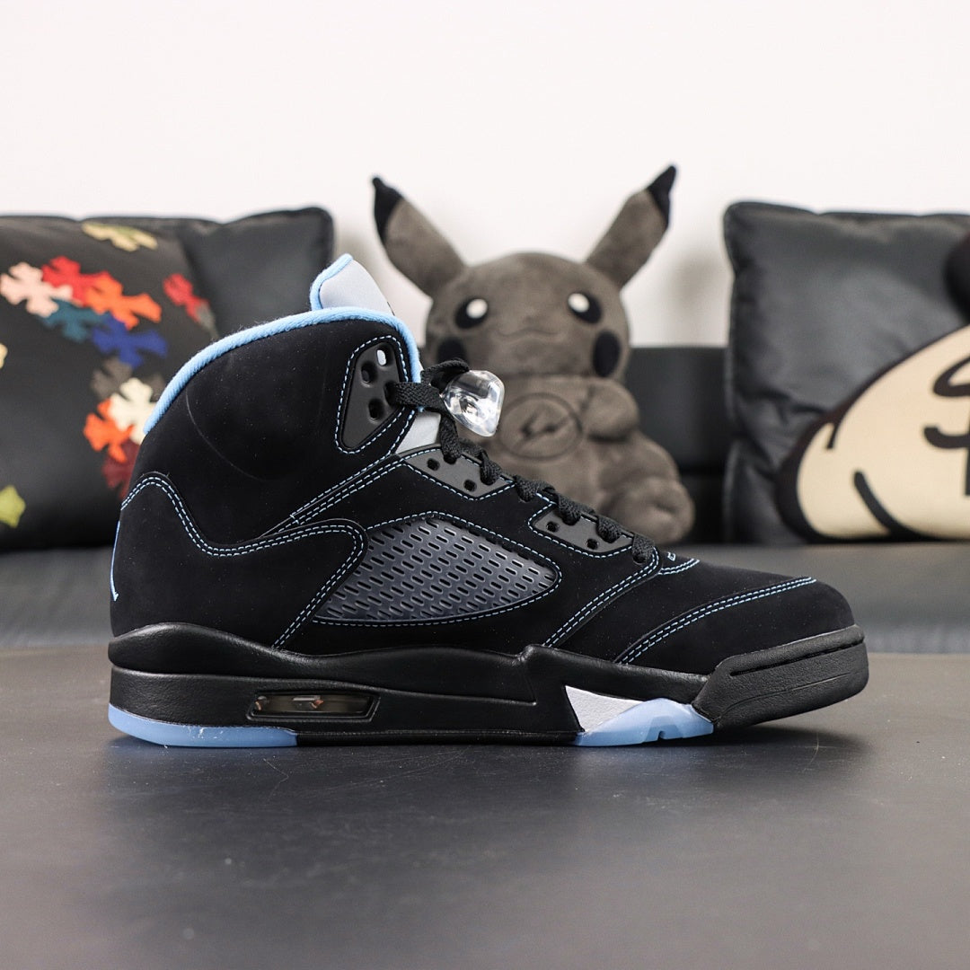 AIR JORDAN 5 BLACK BLUE