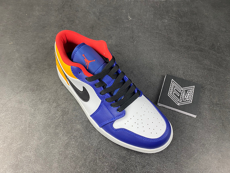 Jordan 1 Low Royal Yellow - DRIP DOS ARTISTAS 
