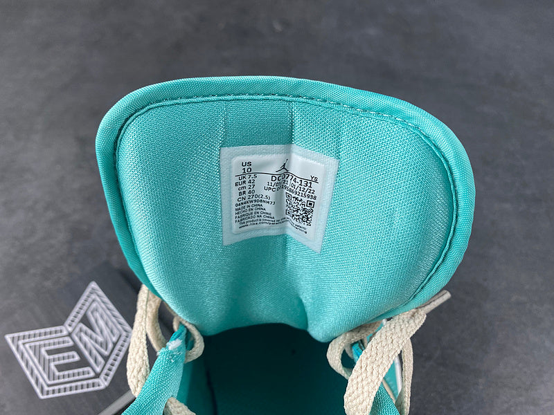 Jordan 1 Low Tropical Teal - DRIP DOS ARTISTAS 