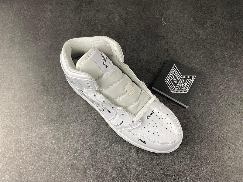 Jordan 1 Mid Schematic (GS) - DRIP DOS ARTISTAS 