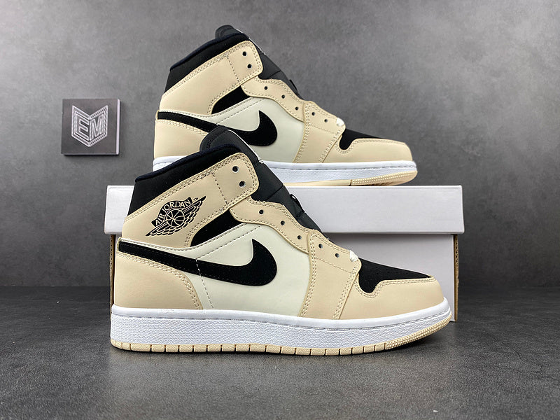 Air Jordan 1 Mid Barely Orange - DRIP DOS ARTISTAS 