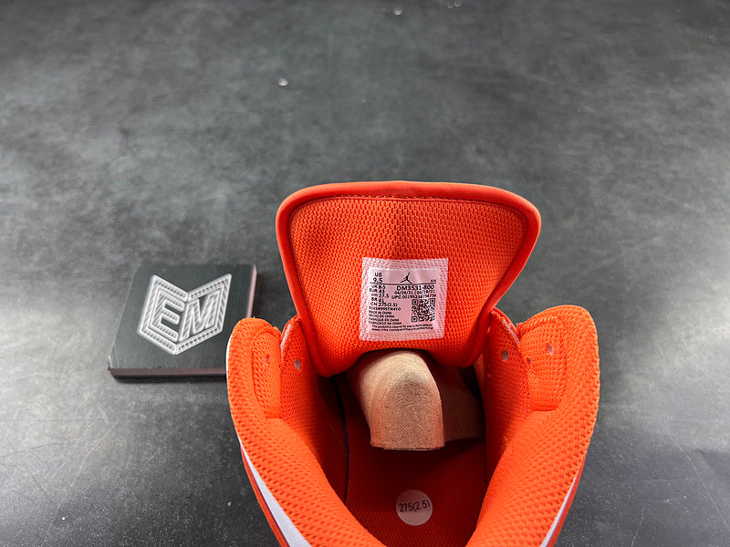 Air Jordan 1 Mid Metallic Orange - DRIP DOS ARTISTAS 