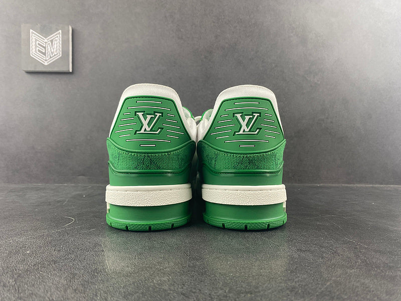 louis vuitton trainner green - pronta entrega sem box - DRIP DOS ARTISTAS 