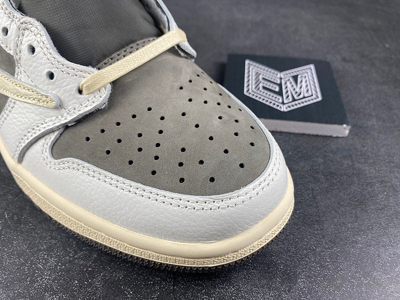 Travis Scott x Air Jordan 1 Reverse Mocha - DRIP DOS ARTISTAS 
