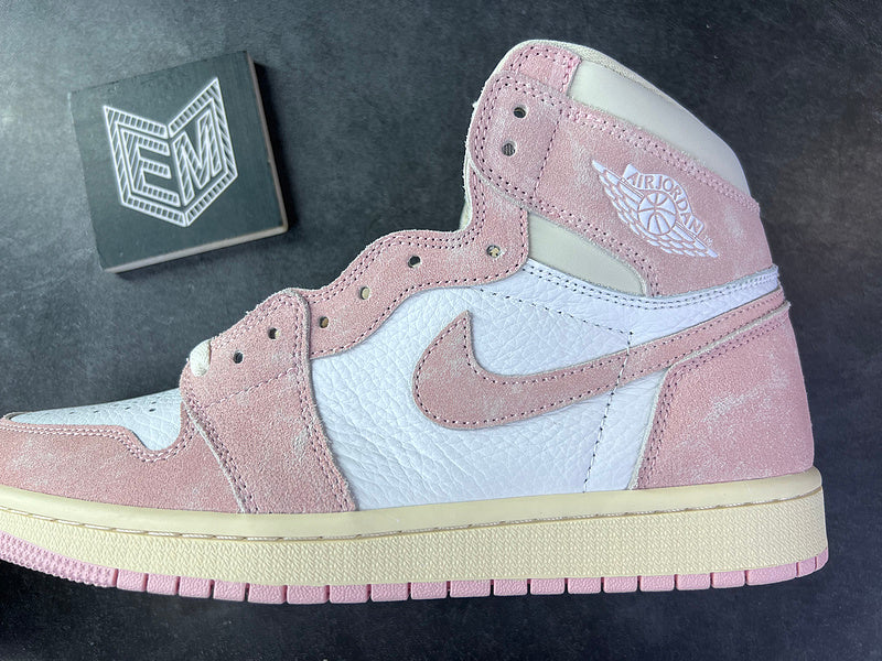 Air Jordan 1 Retro High OG Washed Pink (Women's) - DRIP DOS ARTISTAS 