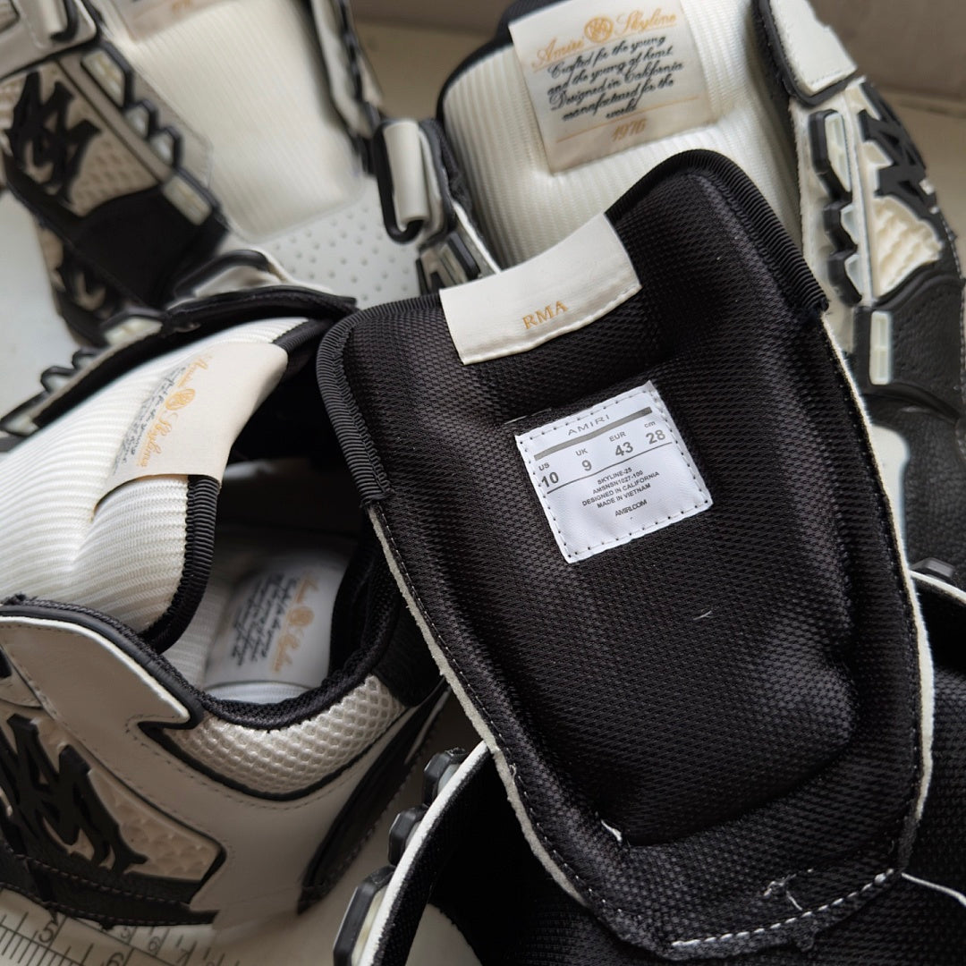 AMIRI BLACK WHITE