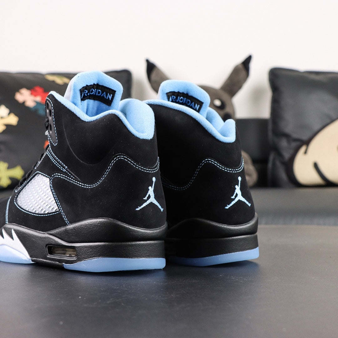 AIR JORDAN 5 BLACK BLUE