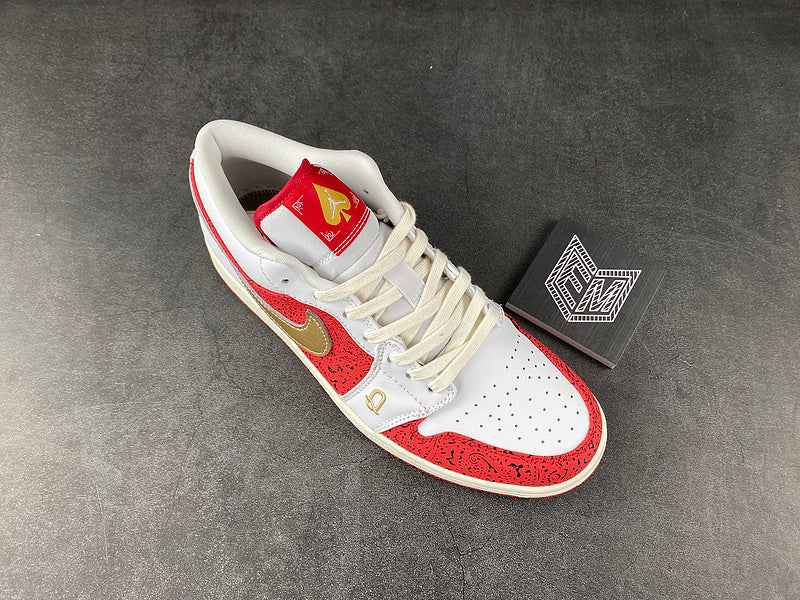 Jordan 1 Low Spades - DRIP DOS ARTISTAS 
