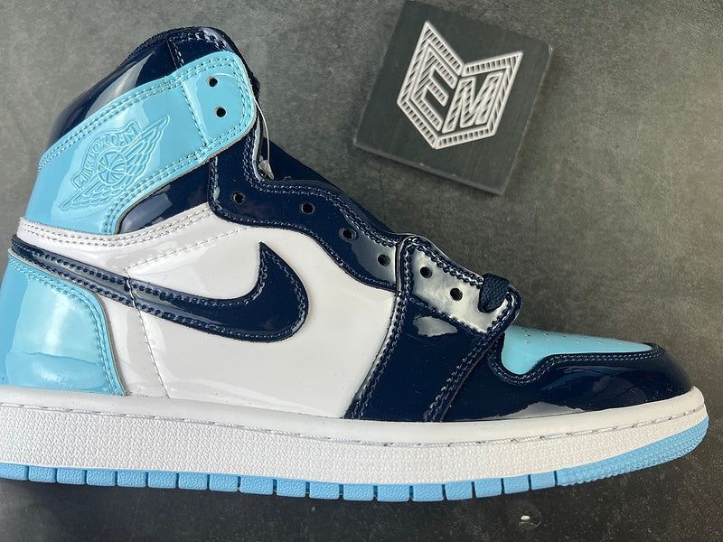 Air Jordan 1 Retro High UNC Patent (Women's) - DRIP DOS ARTISTAS 