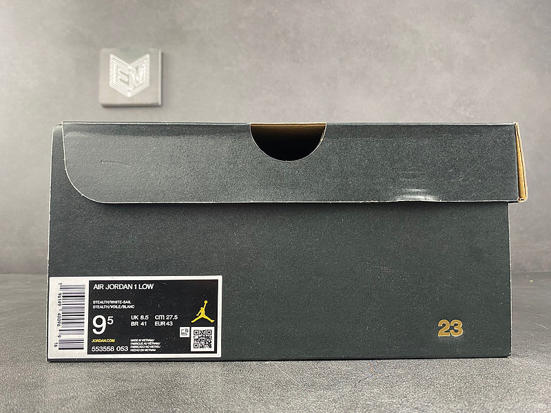 Air Jordan 1 Low Vintage Stealth Grey - DRIP DOS ARTISTAS 