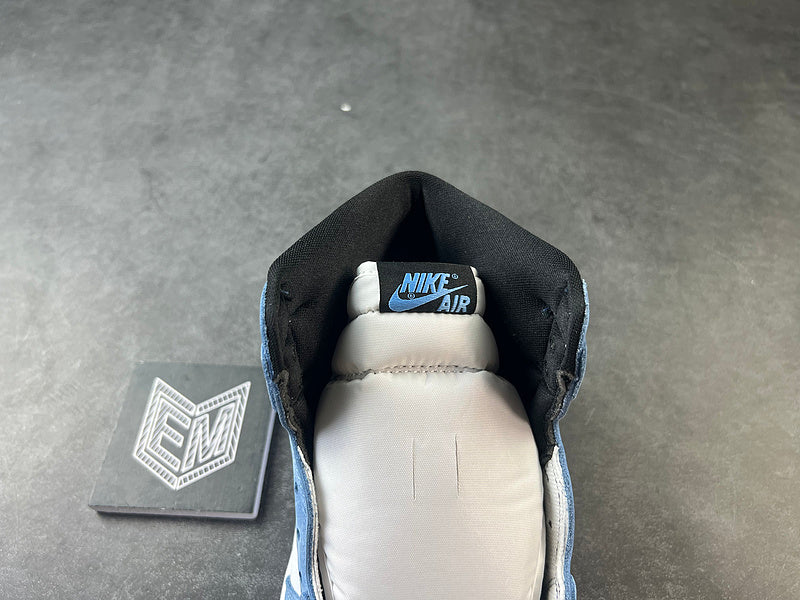Air Jordan 1 Retro High White University Blue Black - DRIP DOS ARTISTAS 