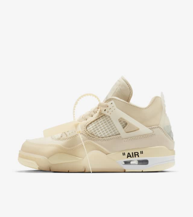 Off-White x Air Jordan 4 Sail - DRIP DOS ARTISTAS 