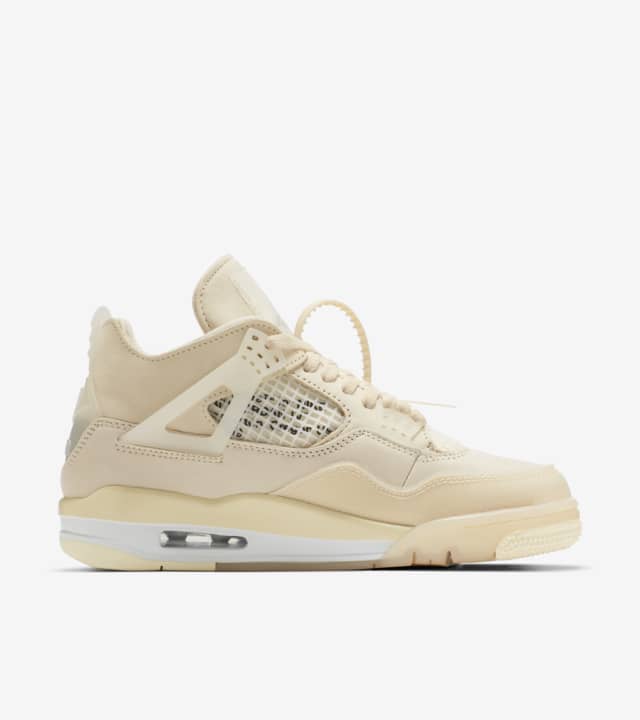 Off-White x Air Jordan 4 Sail - DRIP DOS ARTISTAS 